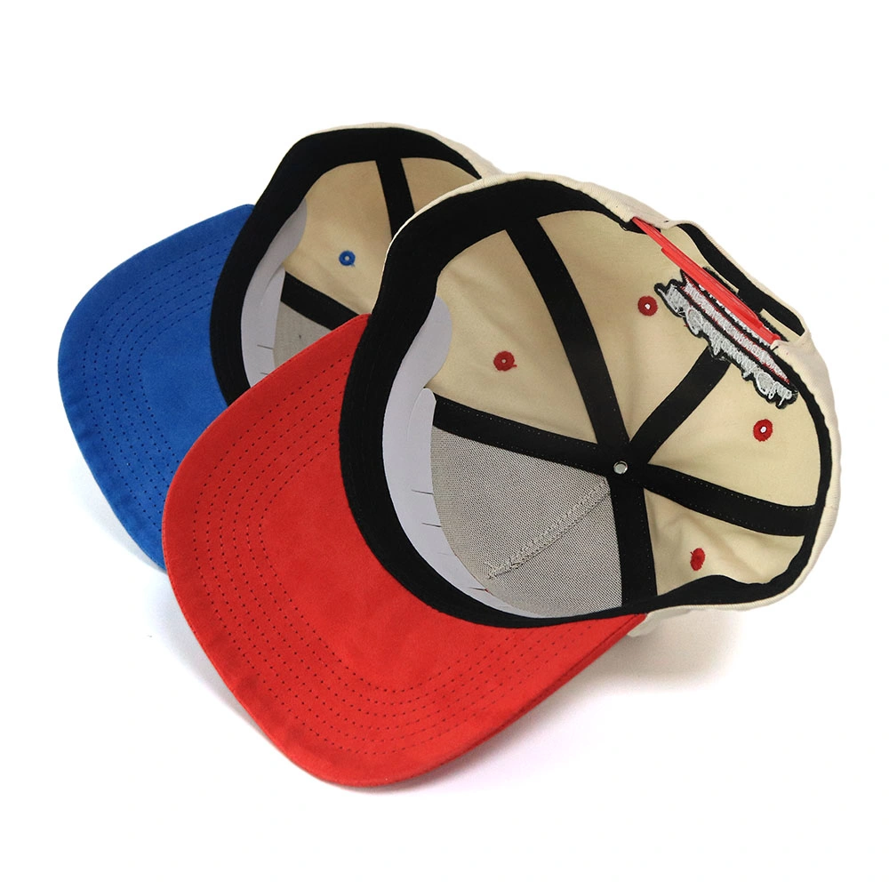 Hot Selling 5 Panel Cotton and Suede a Frame Hat