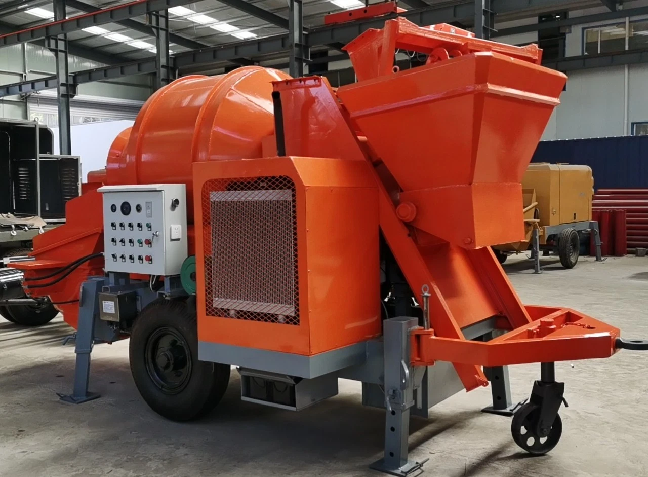 Hbt30m Small Portable Electric Concrete Mixer Pump