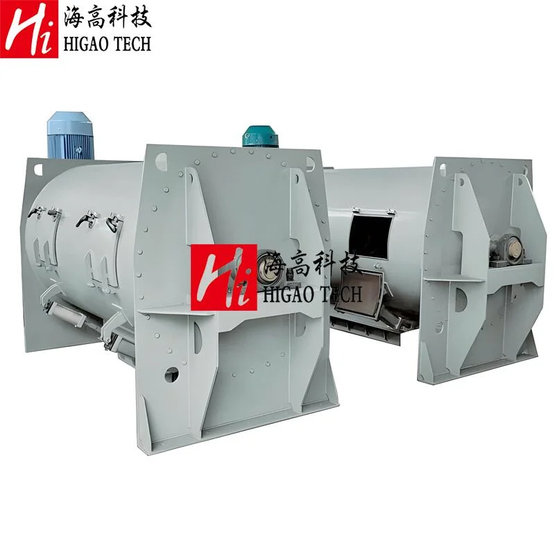 Horizontal Plough Share Mixer Plow Blender with Chopper Fire Fighting Dry Powder Mixing Machine