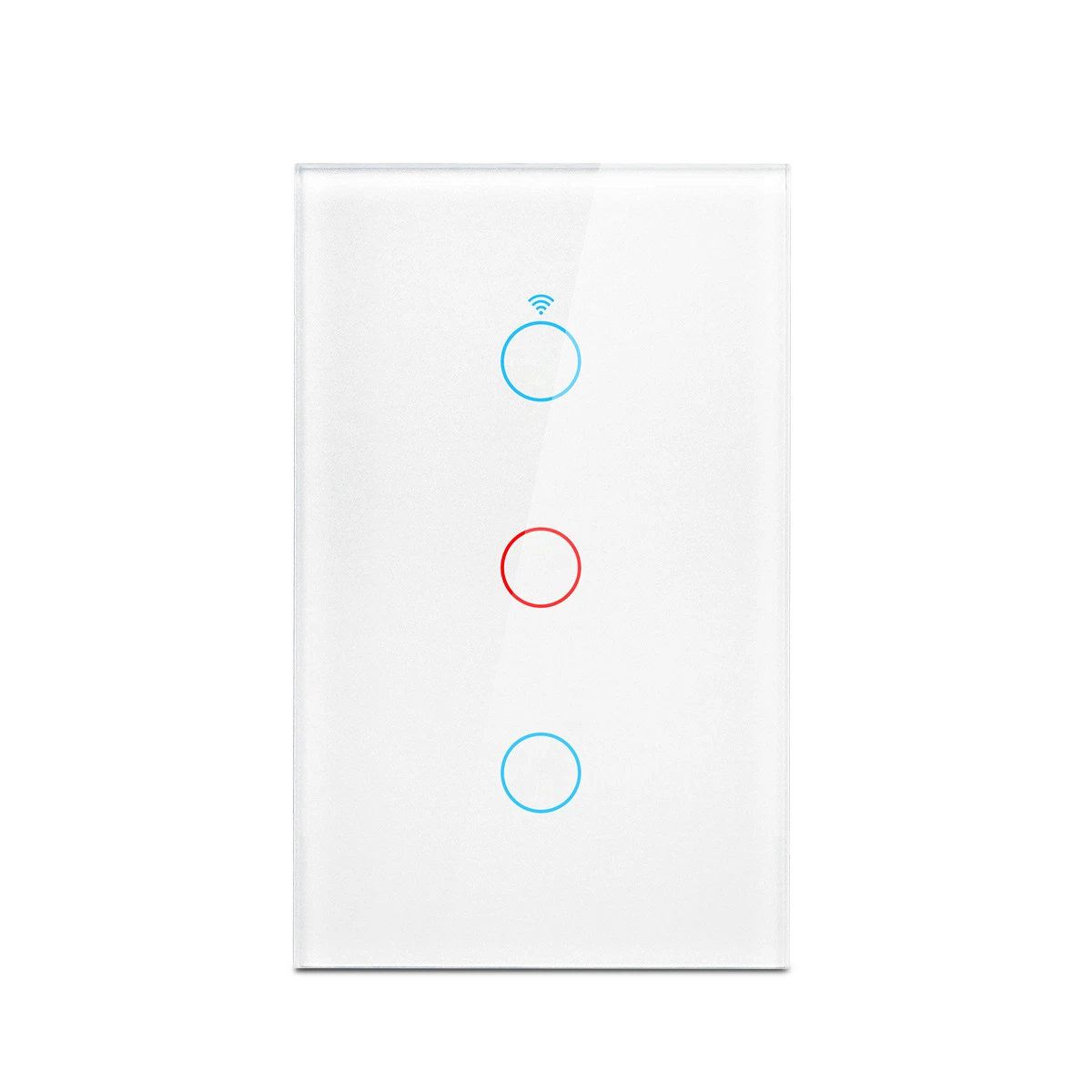 Minco Home Us Standard No Neutral Tuya WiFi+RF Switch Wall Light Control System Wall Smart Switch