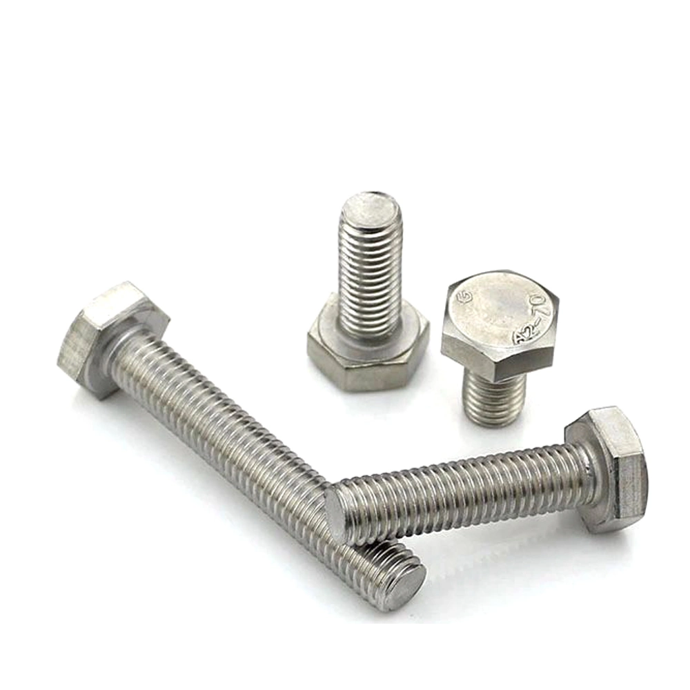 Stainless Steel DIN933 DIN931 Hex Bolt Nut and Washer