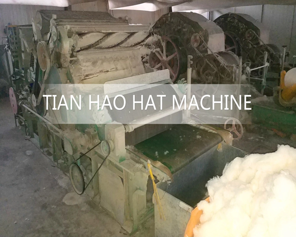 Wool Carding Machine for Wool Felt Hat Body Production Line