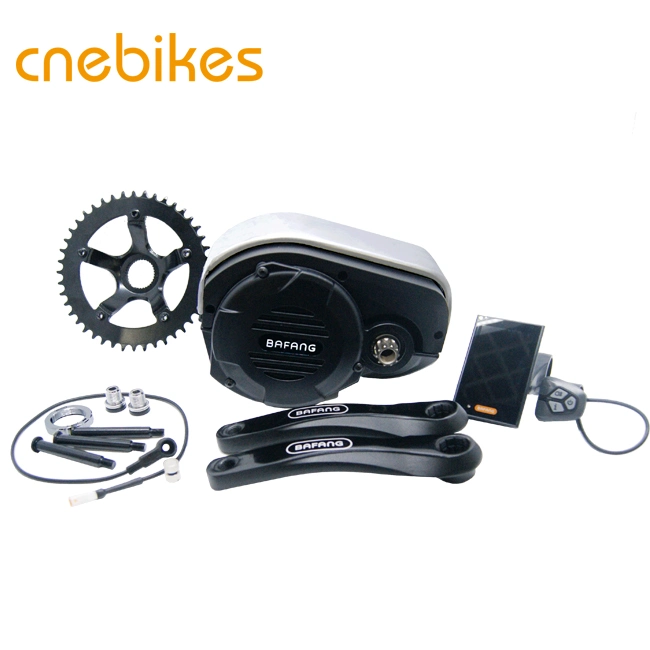 48V 1000W Kit de conversión de bicicleta eléctrica Bafang MID Drive Motor de manivela con sensor de par de torsión.