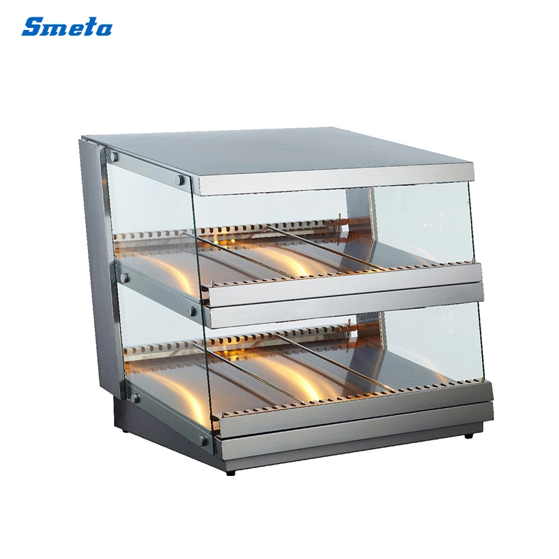 Smeta 152L Hot Cabinet Food Warming Machine Showcase for Chicken