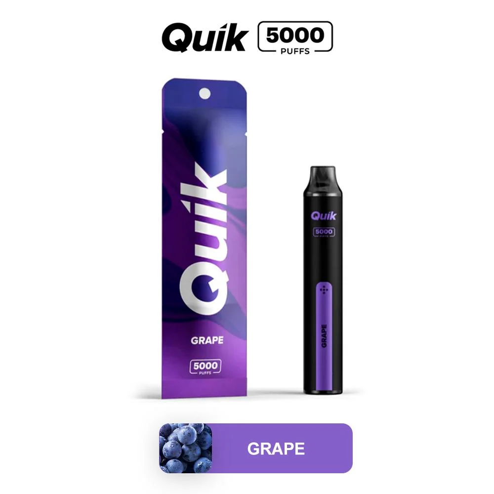 Quik Vape 5000 Puffs Mineral Vape Erdbeere Eis Cola Zitronendavape