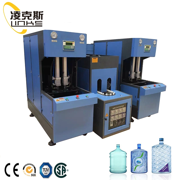 3000bph Semi-Auto Pet Plastic Bottle Blow Molding Machine