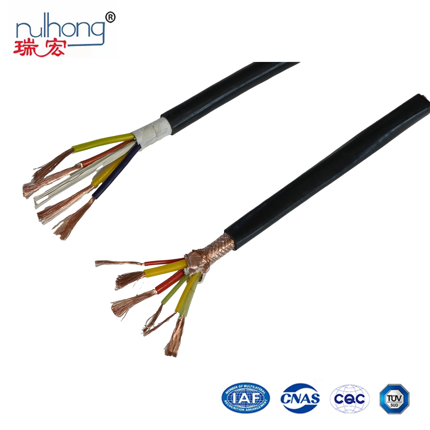 450/750V Flexible Kupfer/Aluminium-Kern PVC isoliert PE ummantelt Control Electric Draht und Kabel