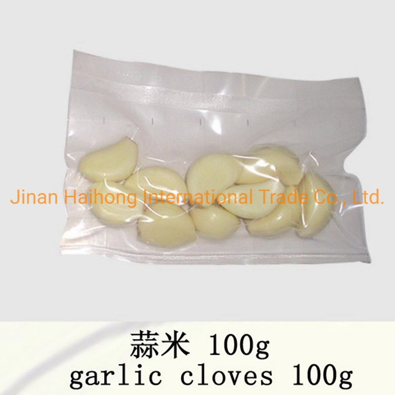 Fresh Peeled White Garlic Clove