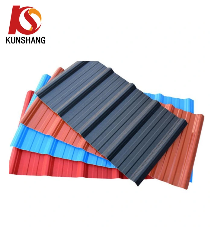 Trapezoid Anti-Corrosive UPVC Roofing Sheet/Cover 1130mm