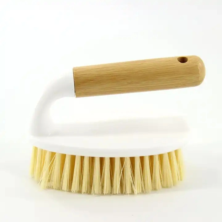 Eco Friendly Bamboo Handle Clean Brush Multi Purpose Shower