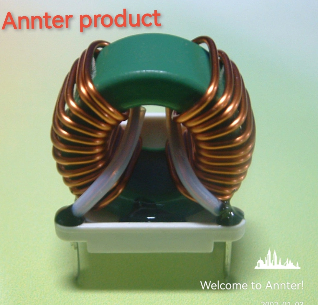 Inductor de bobina de inductor de inductor de núcleo de ferrita para filtro EMI con, 3,2mh 6,0A, Fabricante profesional
