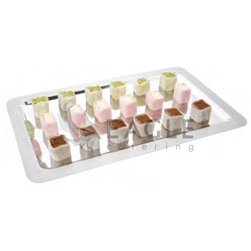 Serving Tray Rechteckige Lebensmittel Andere Hotel Restaurant Versorgung Edelstahl