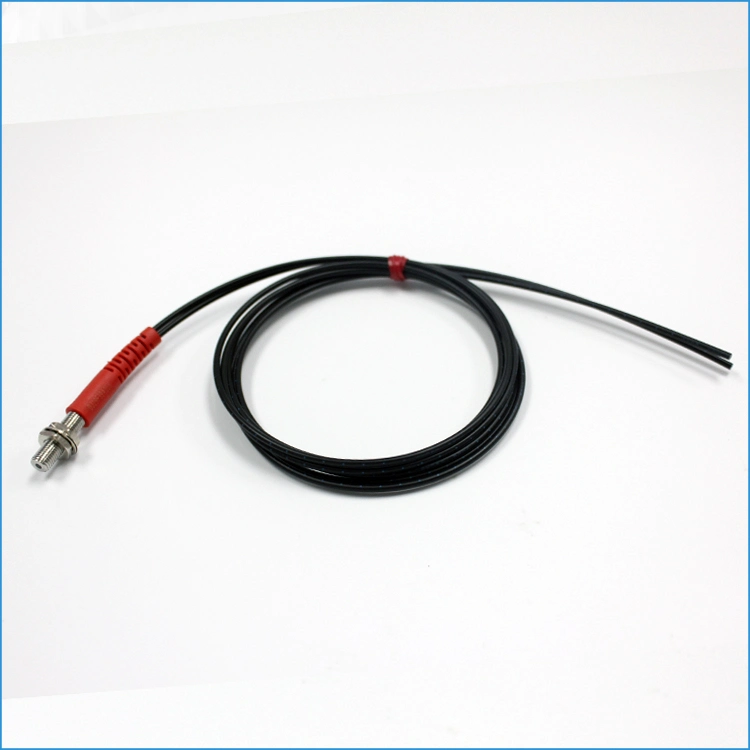 Customize M6 Diffuse Reflective Digital Fiber Optic Sensor