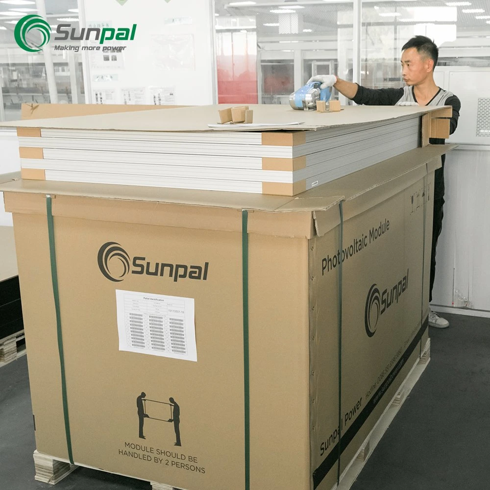 Efficient Sunpal Himax4 Roof Mount Solar Panels For Greenhouse 360W 370W 375W 380W 390W For Aquarium