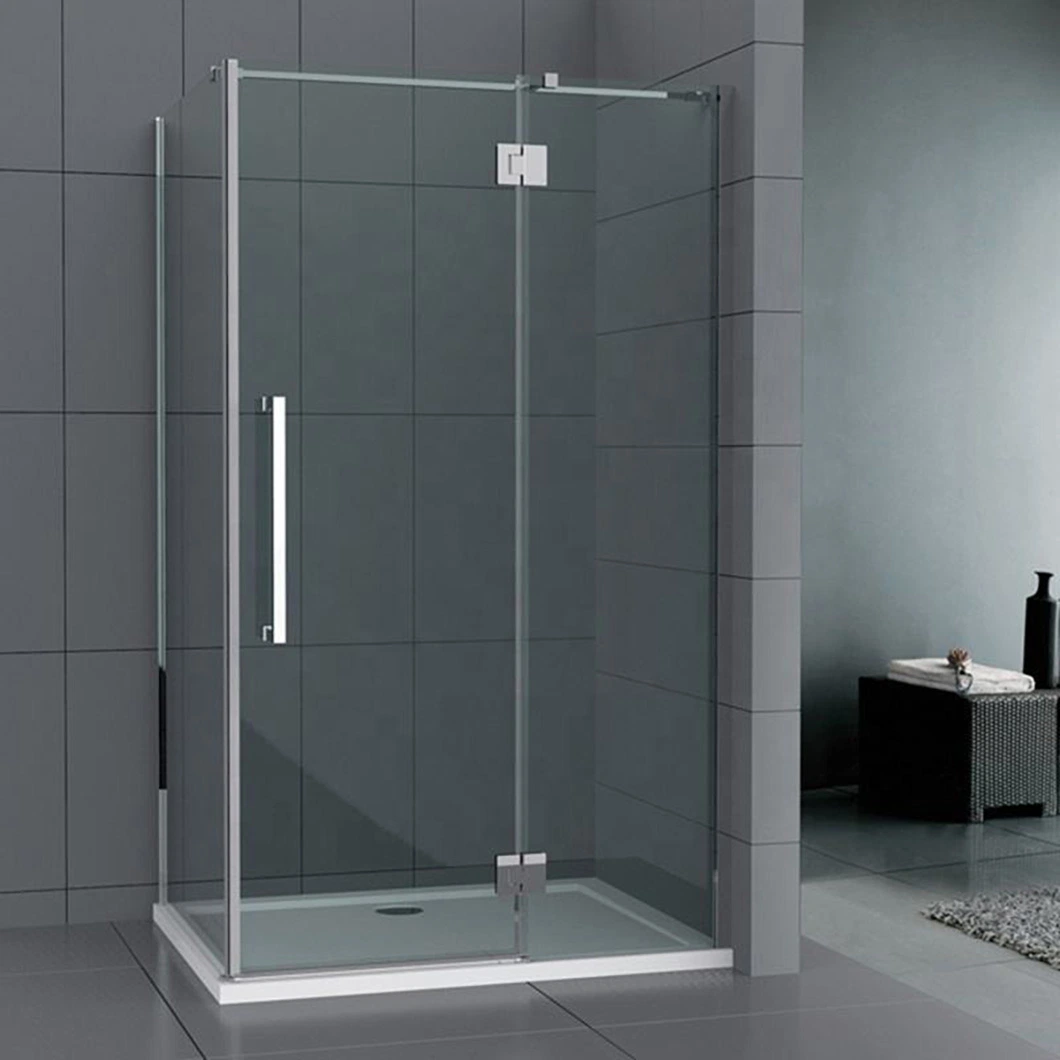 Qian Yan Hydro Massage Shower Cabin China 304 Ss Material Walk-in Shower Room Manufacturing Luxurious 304 Stainless Steel Corner Shower