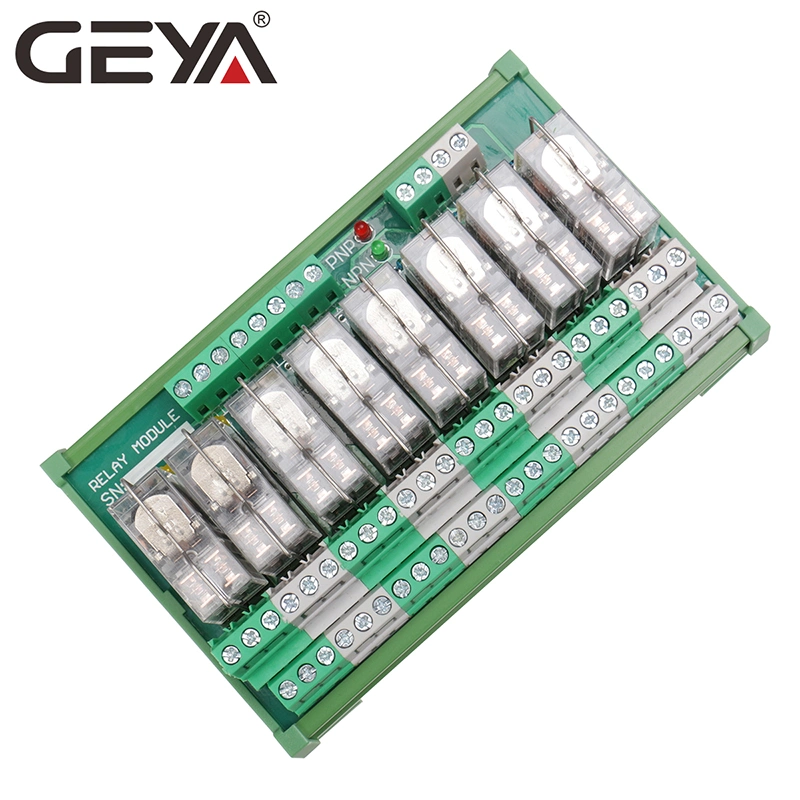 5V 3.3 V PAM Geya Proteus 10 Module de relais 2no2nc Omron Plug in FY-2ng2r