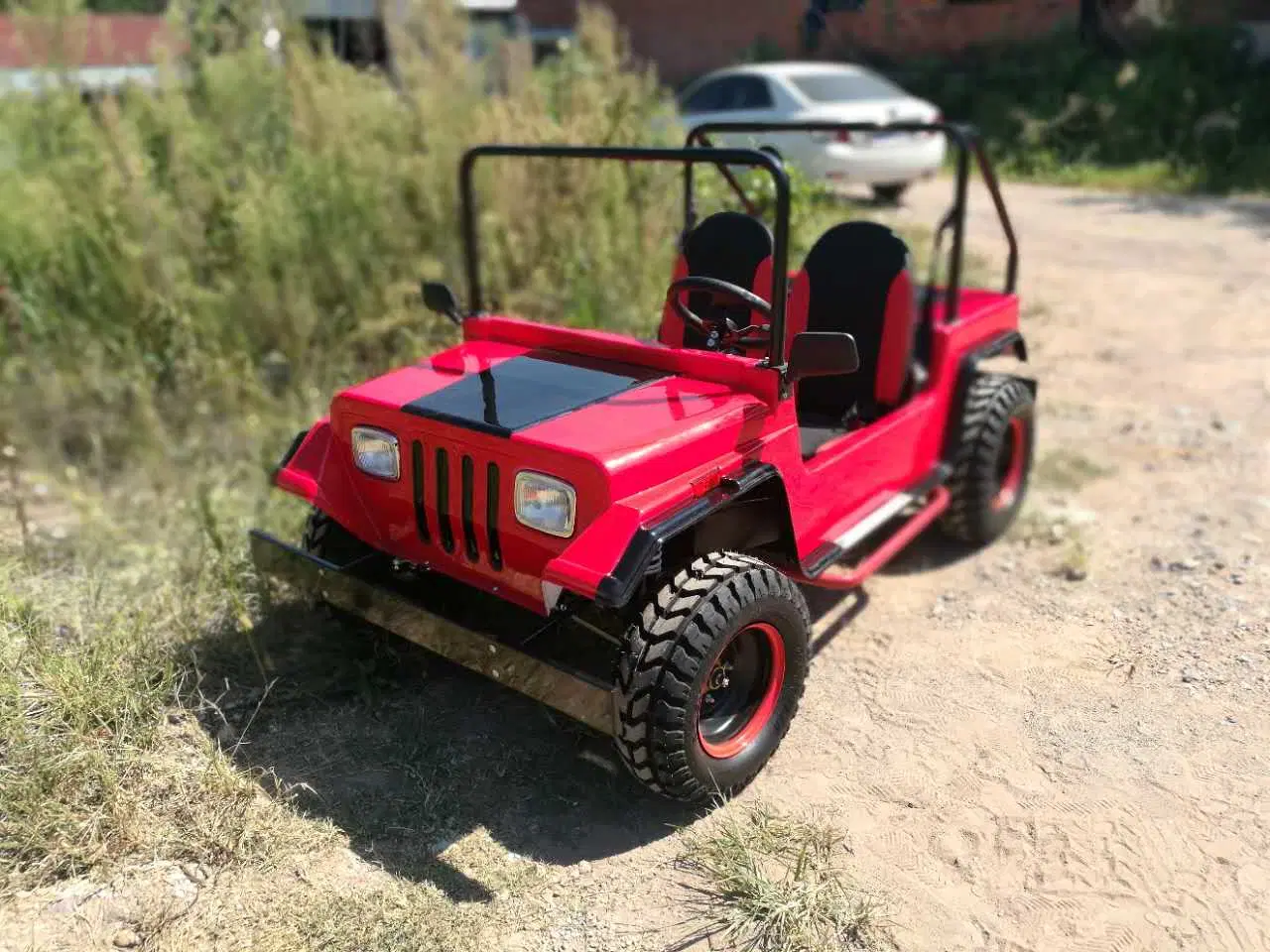 125cc Quad ATV Recreación carro de golf Dune Buggy Mini Jeep para Parent-Child