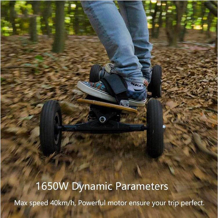 4 Wheel Downhill SUV off Load Road Lou Motor DIY Electric Skateboard