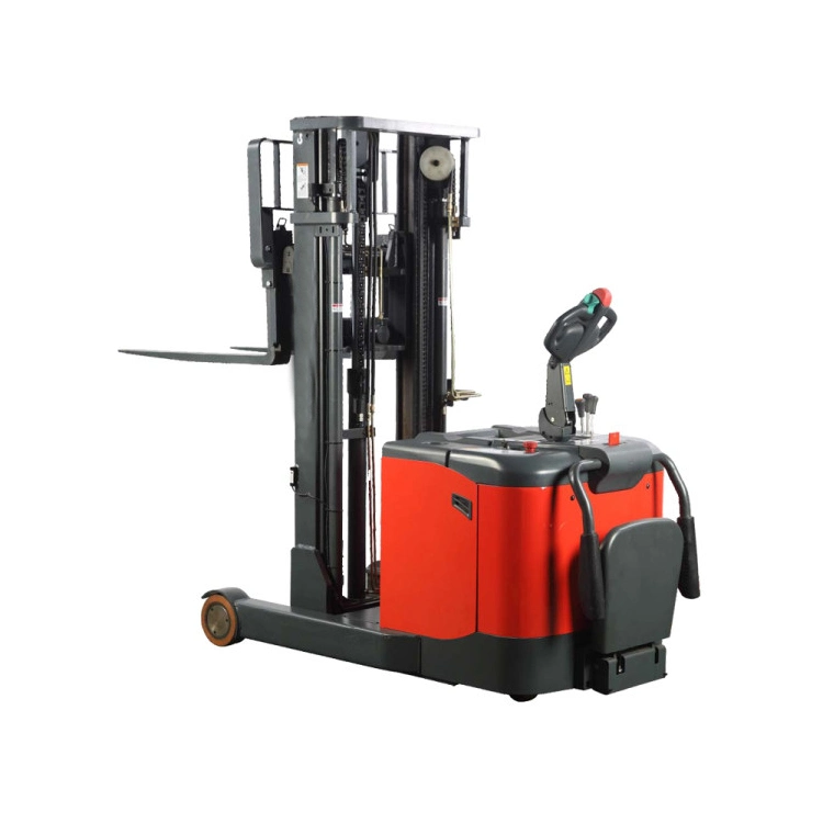 High Cost Effective 1.5 Ton Pallet Lifting Equipment Walkie Stacker Electric Reach Truck Forklifts