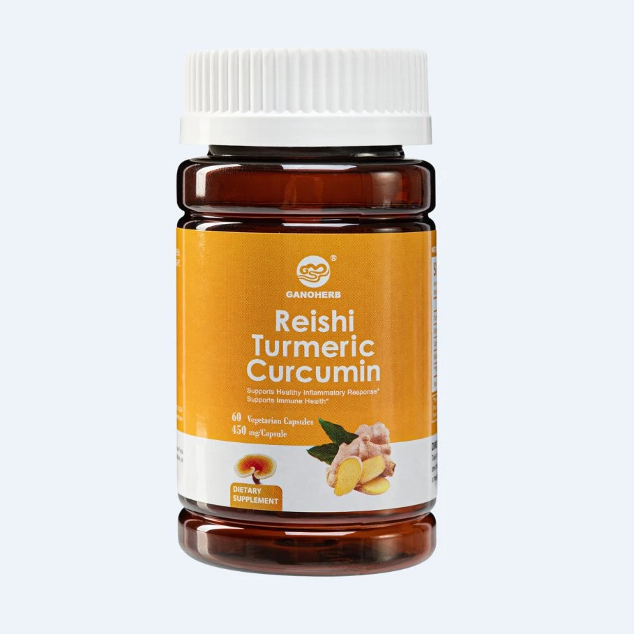 Wholesale Ganoderma Curcumin Turmeric Capsule for Support Premium Pain Relief