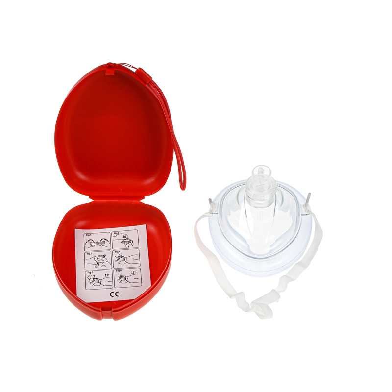 PVC Disposable CPR Mask Rescue Set with FDA