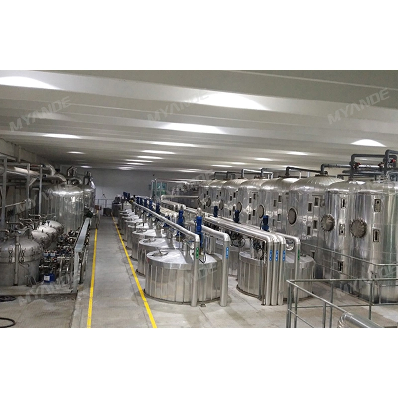 Turnkey Solution Rice Starch Glucose Syrup Maltose Syrup Machine Processing Equipment Turnkey Production Machine