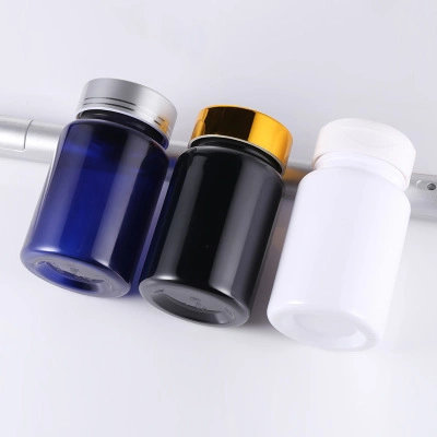 Wholesale/Supplier Plastic Empty Vitamin Pill Capsule Bottle with Cap