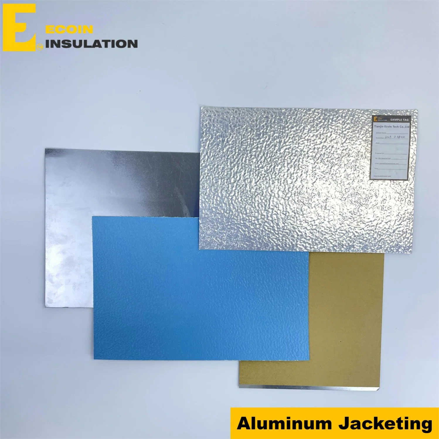 Class a Embossed Stucco Durable Aluminum Coil Jackets Heating Insulated Roll for Power Plant