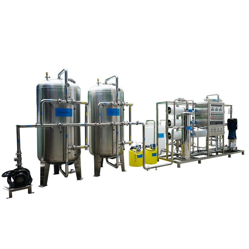 Reverse Osmosis Commercial Water Purifier Water Treatment River Water Purification System Filter Treatment Machinery Industrial RO System Filtration Filter