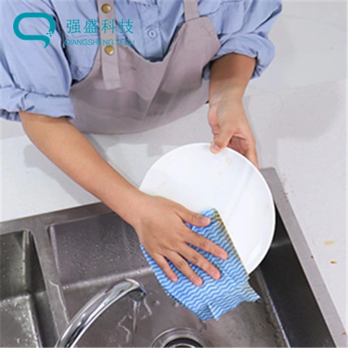 Wood Pulp & PP Stretchable Disposable Non-Woven Wipes for Kitchen Using