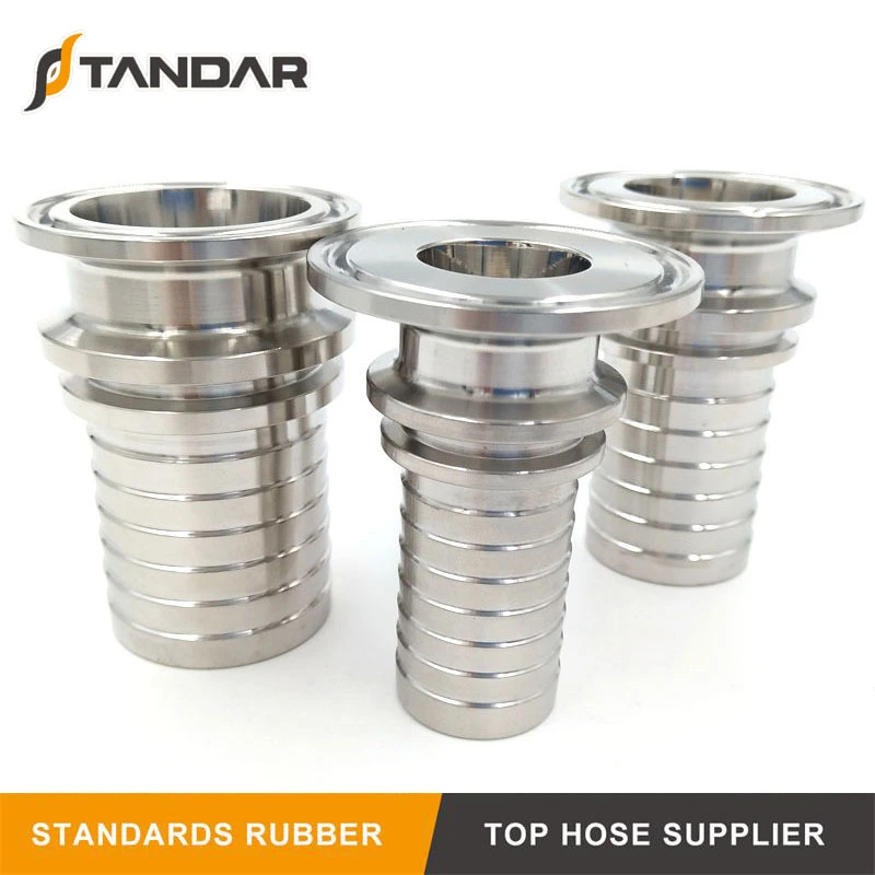 Sanitary Stainless Steel Tri-Clamp Hose Coupling for Bioengineering Industry