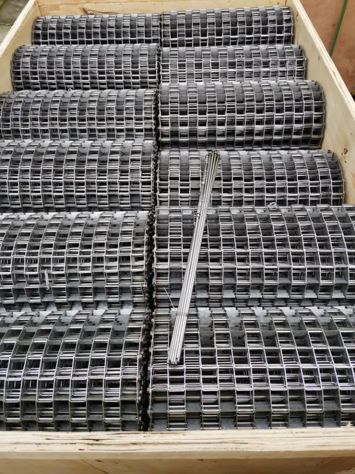 Flat Wire Conveyor Belt for Packing, Boat, Heating Industry