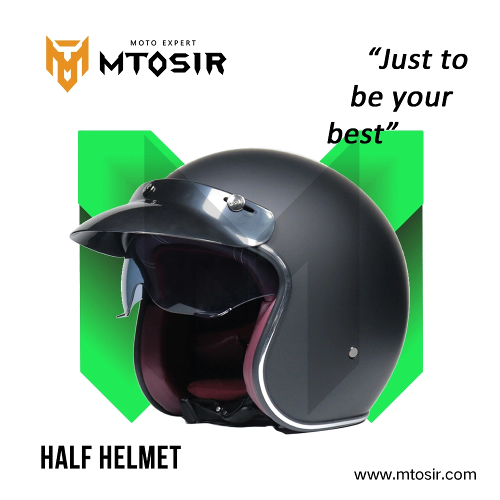 Mtosir Half Helmet with Decal High quality/High cost performance Motorcycle Accessory Accesorios PARA Moto