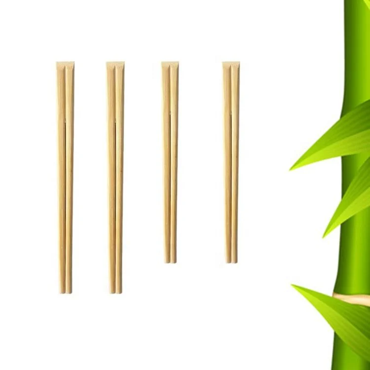 Hot Selling OEM&amp;ODM Print avec logo Twins Bamboo Disposable Chopsticks