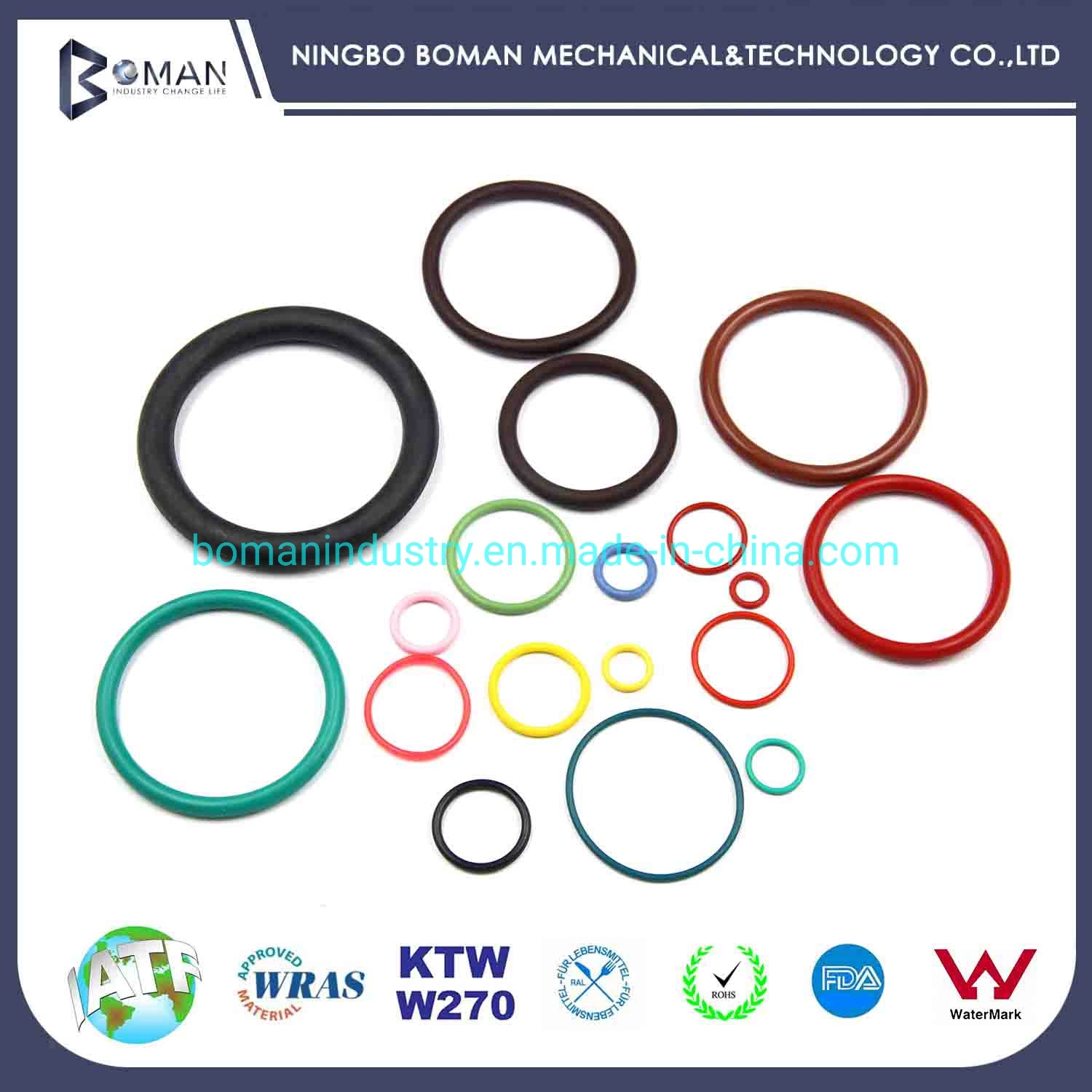 FDA Silikon Gummi Auto Teile Dichtung O-Ring