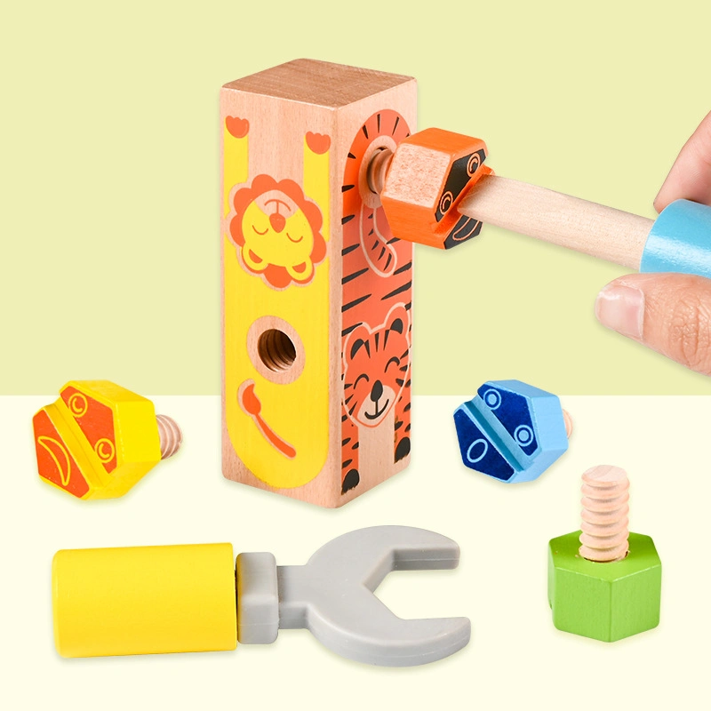Tier Schraube Passende Farbe Eltern-Kind Interaktive Spiel-Tools