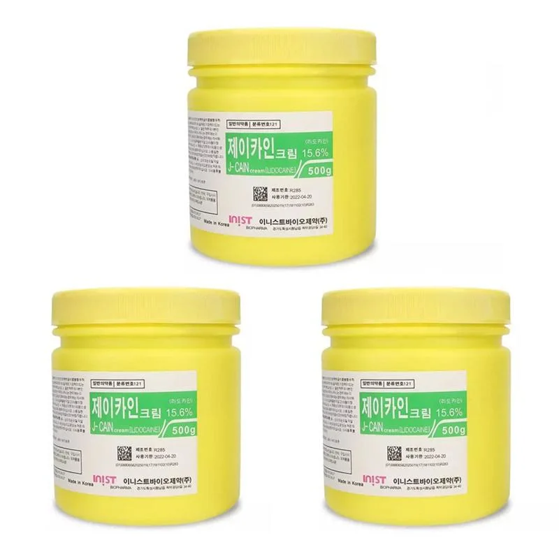 Crème fortement engourdie crème 15% jaune crème engourdie