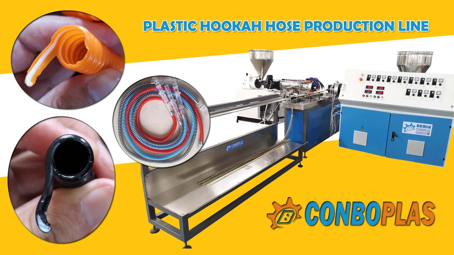 Plastic Hookah Shisha Hose Manufacturing Process