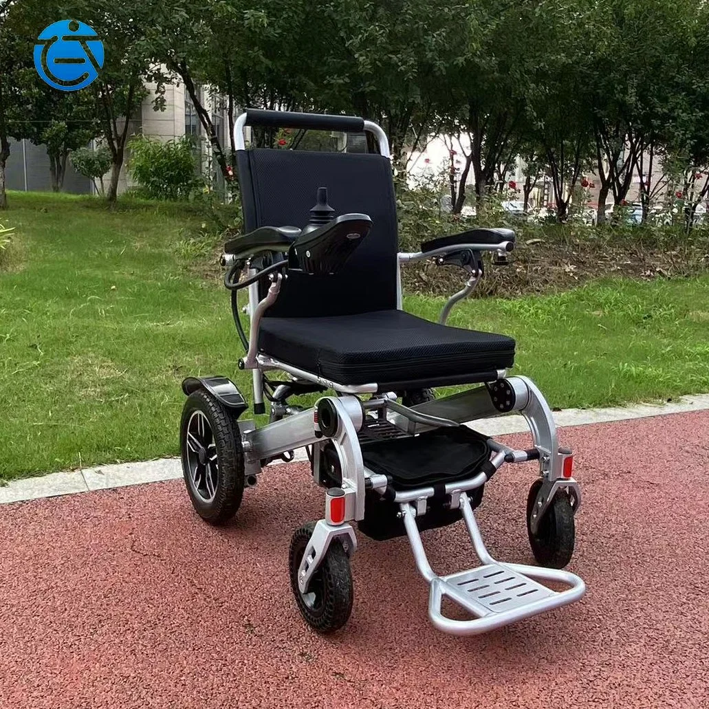 Hot Sale Light Foldable Cheap Portable Electric Disabled Wheelchair for The Senior