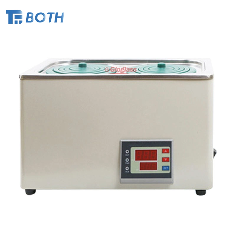 Laboratory Stainless Steel LCD Digital Display 1 2 4 6 Holes Thermostatic Digital Water Bath