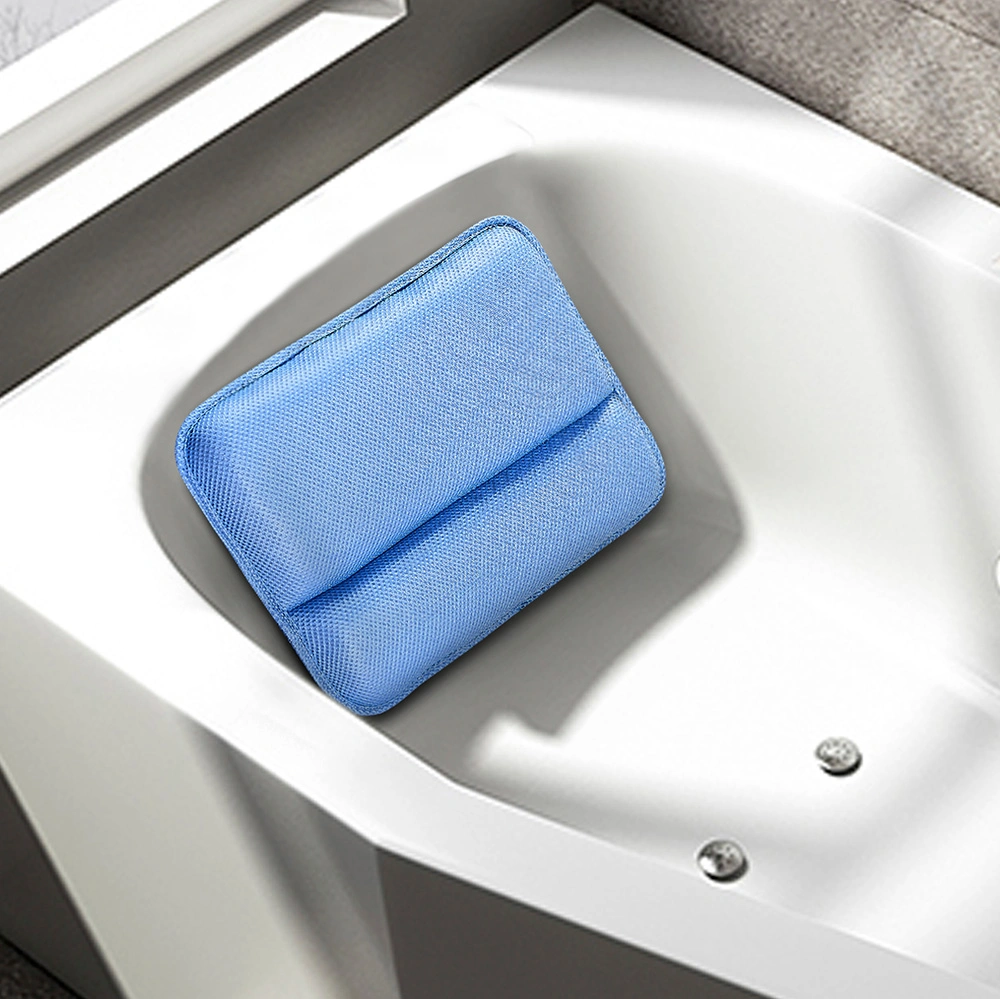 Smcp85e Smaller Square Bath Bathing Bathtub Pillow with Suction