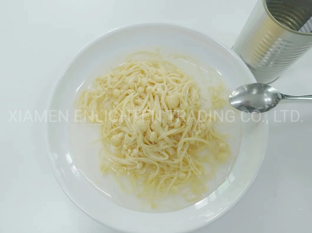 Edible Fungi Canned Instant Enoki Mushroom