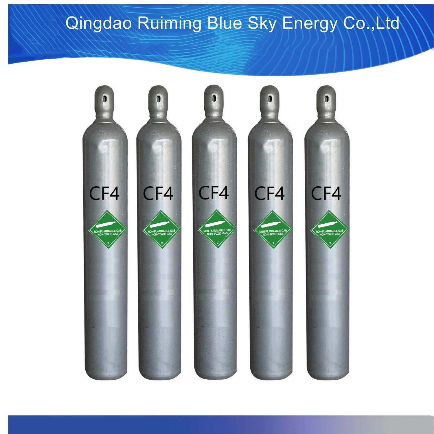 Wholesale High Purity 99.999% 5n Refrigerant Gas CF4 Gas Carbon Tetrafluoride Gas