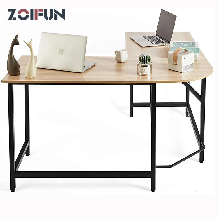 Adulto moderno usou outro escritório móveis mesa de mesa madeira única Mesa de canto de jogos de computador de canto