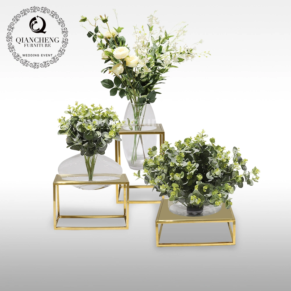 Modern Furniture China Wholesale/Supplier Stainless Steel Flower Stand for Home Decor