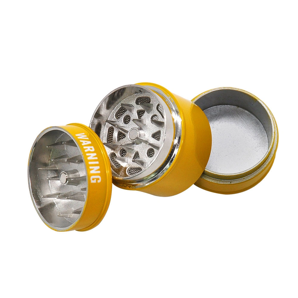 Oil Barrel Type 3-Lyaer Metal Grinder Smoking Accessory Tobacco Herb Grinder New Products for Sale