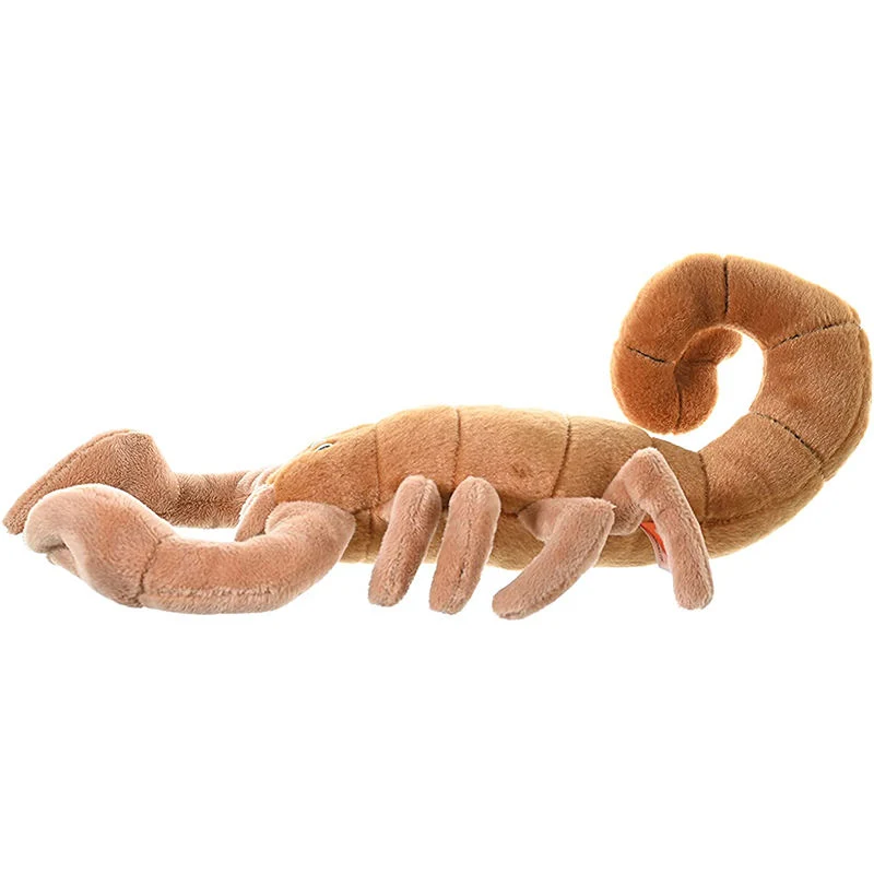 Scorpion juguete de felpa relleno de peluche juguete de felpa regalos para niños de 12 pulgadas de peluche personalizados juguetes para niños