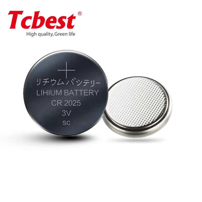 OEM Accepted Hot Sale Cr2025 Primary 3V Lithium Button Cell Coin Battery for Remote Control/Scales/Calculator/Watch/Medical Instruments/Computer Motherboard