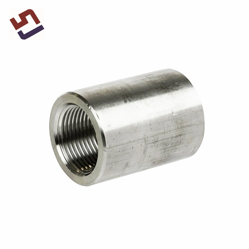 CNC Turning Threaded Full/Half Coupling Fitting 1/8-4inch Disinfecting Water Pipe Fittings Steam Manufacturing Pipe Fittings