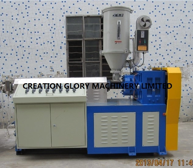 Good Plasticizing Effect 55mm Single Screw Extruder